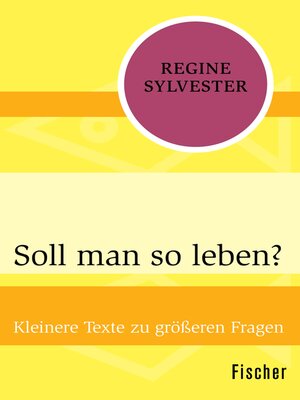cover image of Soll man so leben?